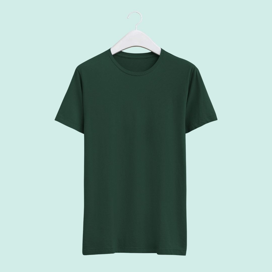 Alpha Green Half Sleeve T-Shirt for Men